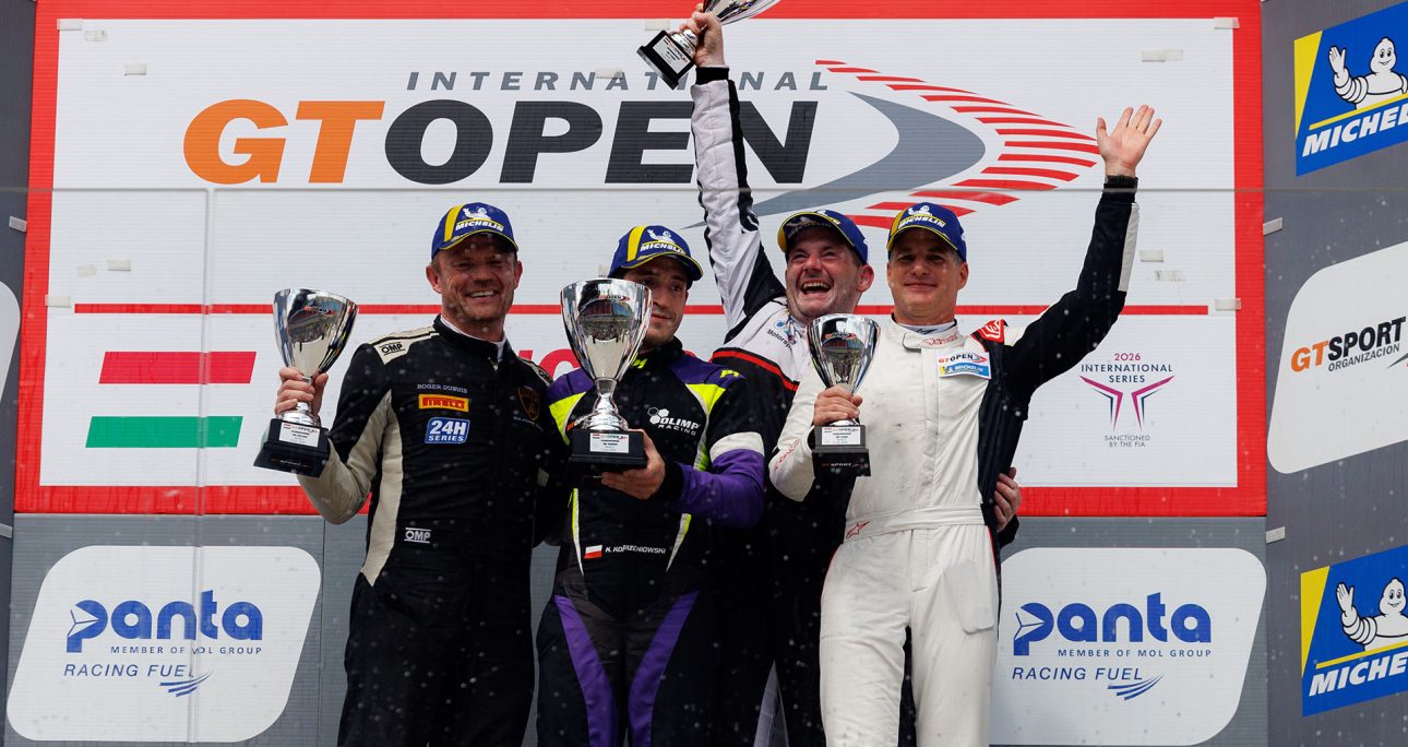 3rd in AM class – GT Open Hungaroring 2026